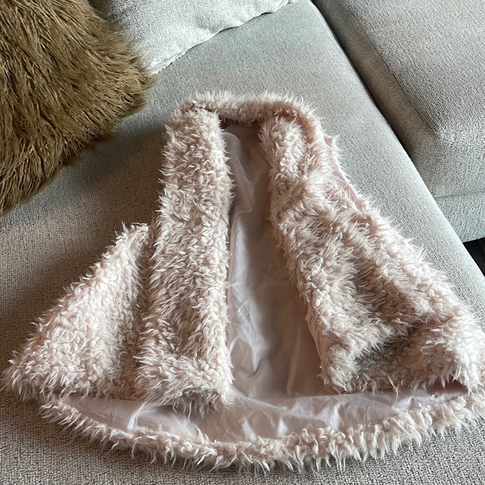 Warm fuzzy vest